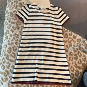 Zara knit stripped dress